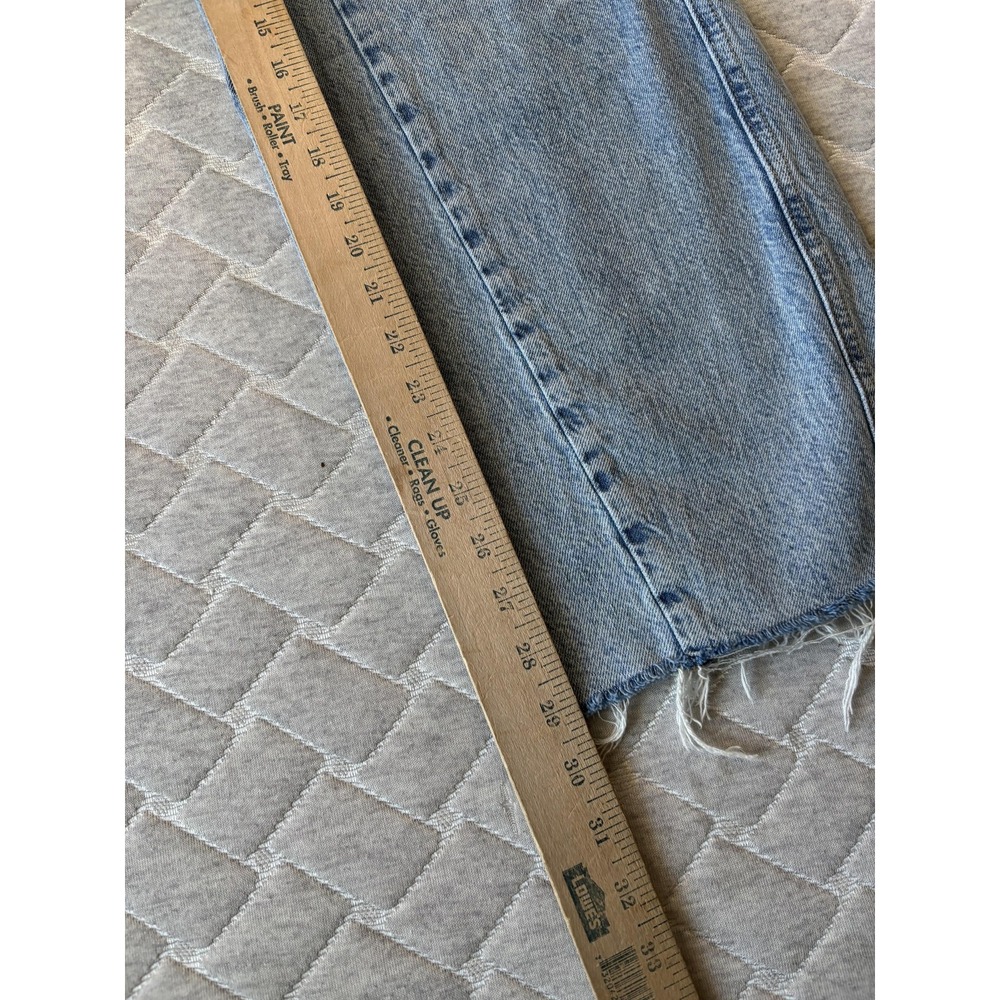 We The Free Jeans Womens‎ 27 Aster Blue Light Wash High Rise Straight Denim - Picture 8 of 10